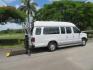 2011 White /Gray Ford E-Series Van E-350 Super Duty Extended (1FTSS3EL3BD) with an 5.4L V8 SOHC 16V engine, located at 4301 Oak Circle #19, Boca Raton, FL, 33431, (954) 561-2499, 26.388472, -80.084045- Photo#1