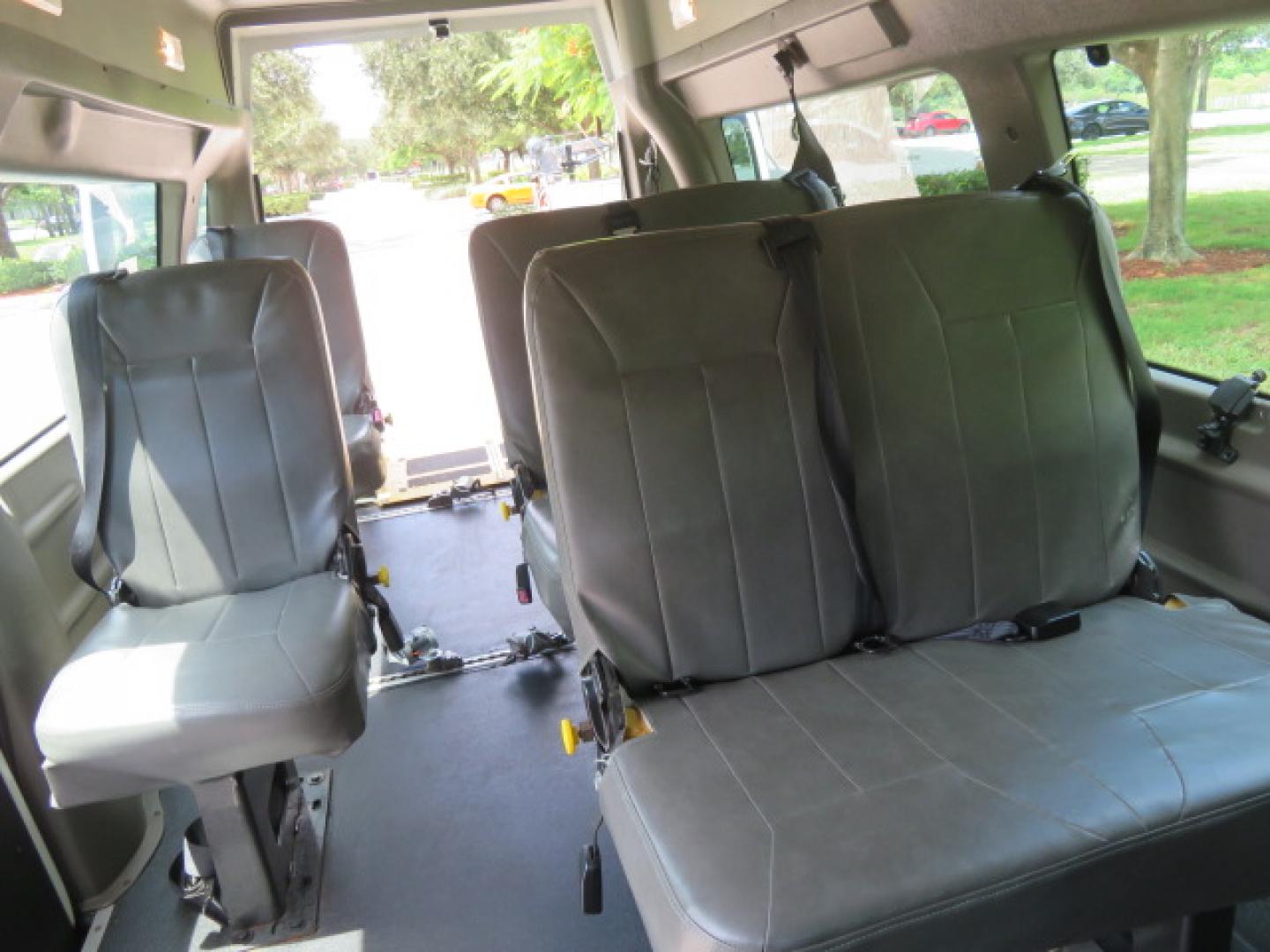 2011 White /Gray Ford E-Series Van E-350 Super Duty Extended (1FTSS3EL3BD) with an 5.4L V8 SOHC 16V engine, located at 4301 Oak Circle #19, Boca Raton, FL, 33431, (954) 561-2499, 26.388472, -80.084045- Photo#62