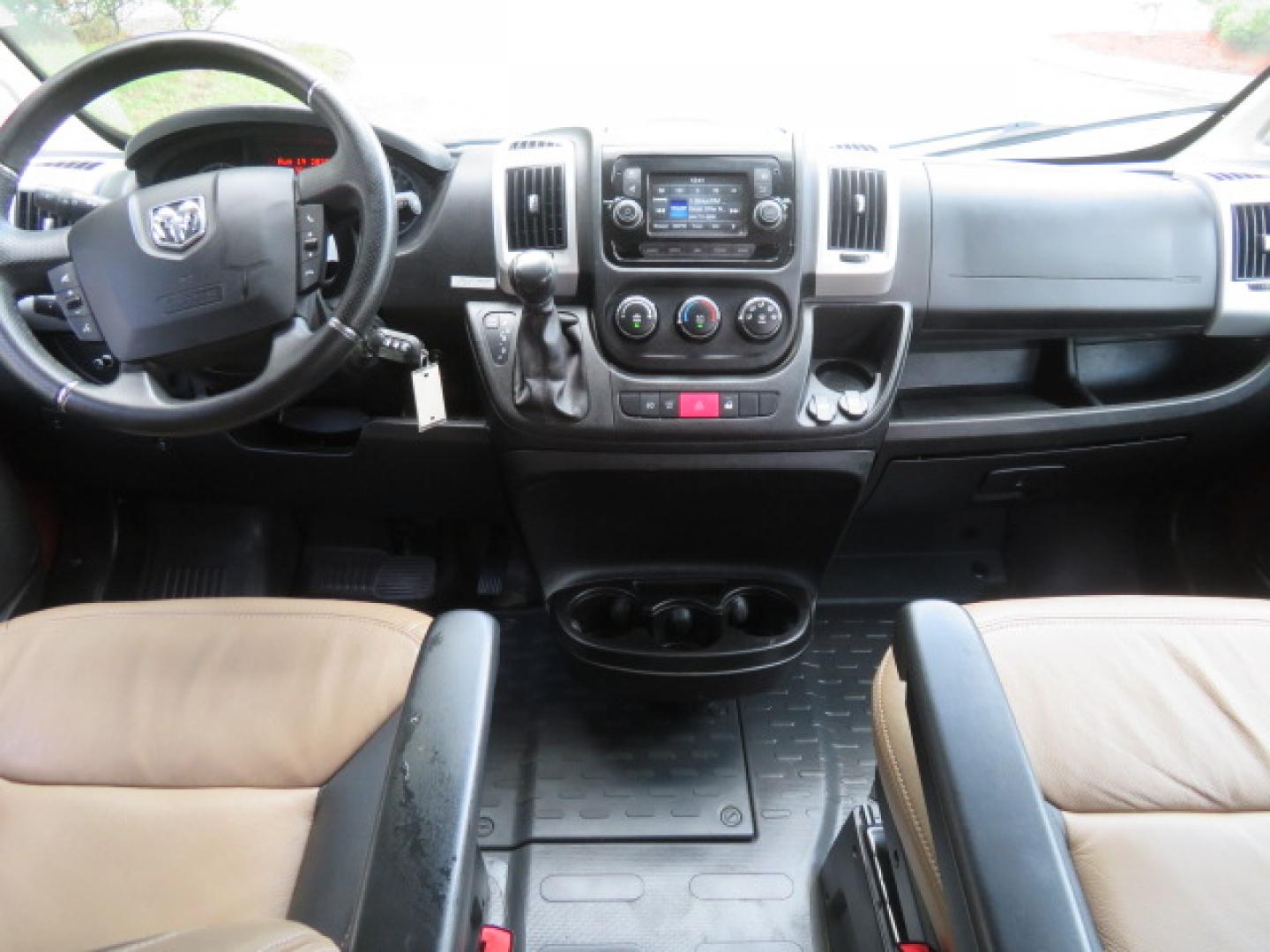 2018 Red /Beige RAM Promaster 1500 Low Roof Tradesman 136-in. WB (3C6TRVAG0JE) with an 3.6L V6 engine, 6A transmission, located at 4301 Oak Circle #19, Boca Raton, FL, 33431, (954) 561-2499, 26.388472, -80.084045- Photo#48