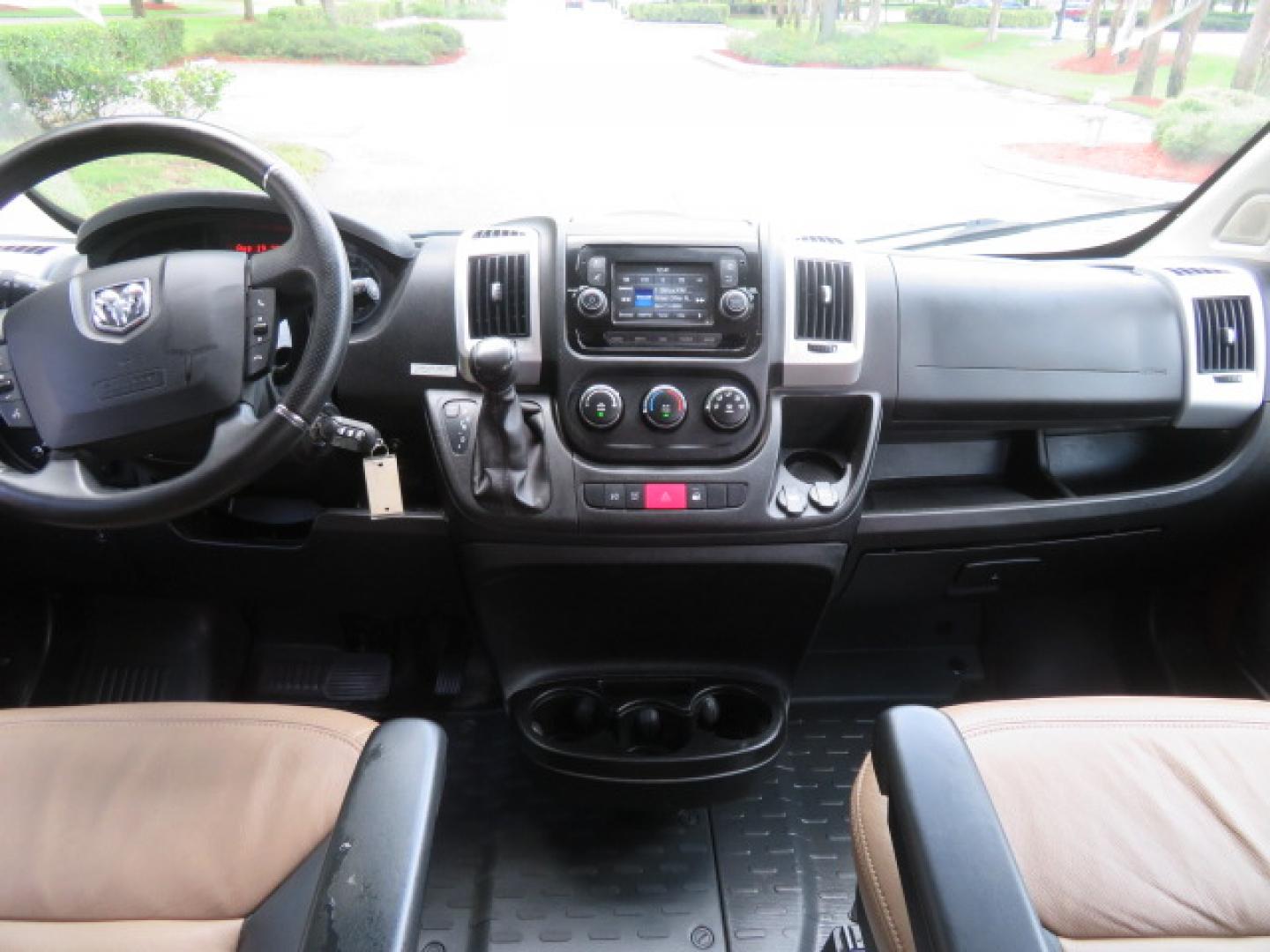 2018 Red /Beige RAM Promaster 1500 Low Roof Tradesman 136-in. WB (3C6TRVAG0JE) with an 3.6L V6 engine, 6A transmission, located at 4301 Oak Circle #19, Boca Raton, FL, 33431, (954) 561-2499, 26.388472, -80.084045- Photo#51