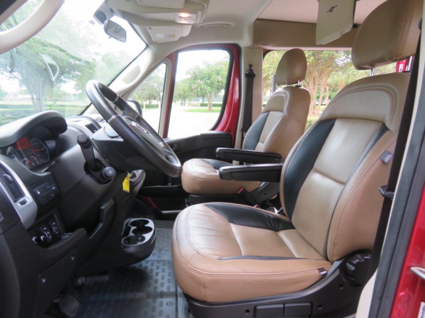 2018 Red /Beige RAM Promaster 1500 Low Roof Tradesman 136-in. WB (3C6TRVAG0JE) with an 3.6L V6 engine, 6A transmission, located at 4301 Oak Circle #19, Boca Raton, FL, 33431, (954) 561-2499, 26.388472, -80.084045- Photo#62
