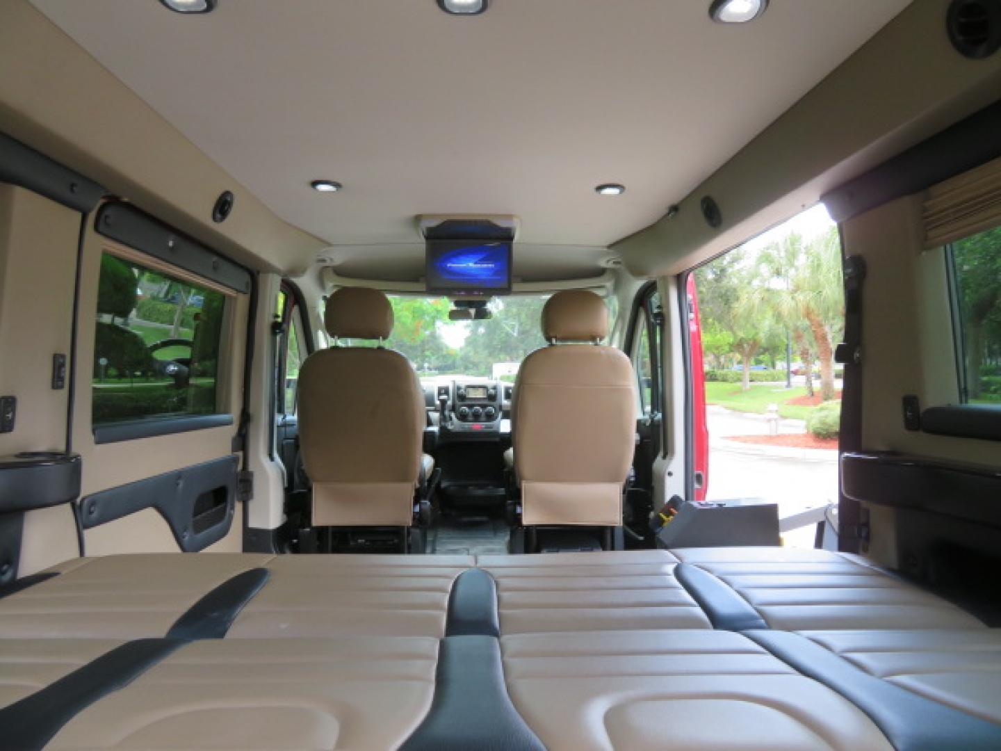 2018 Red /Beige RAM Promaster 1500 Low Roof Tradesman 136-in. WB (3C6TRVAG0JE) with an 3.6L V6 engine, 6A transmission, located at 4301 Oak Circle #19, Boca Raton, FL, 33431, (954) 561-2499, 26.388472, -80.084045- Photo#67