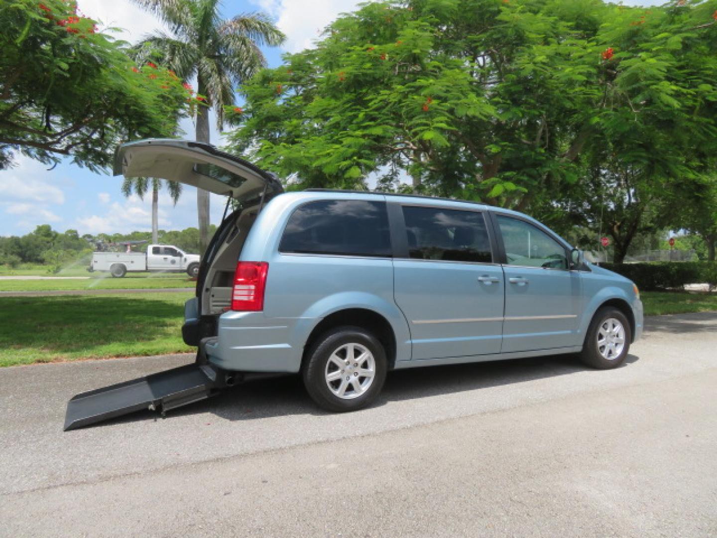 2010 Northsky Blue /Gray Chrysler Town & Country Touring (2A4RR5D16AR) with an 3.8L V6 OHV 12V engine, 6A transmission, located at 4301 Oak Circle #19, Boca Raton, FL, 33431, (954) 561-2499, 26.388472, -80.084045 - Just Traded In! 2010 Chrysler Town & Country Rear-Entry Wheelchair Van ? AFFORDABLE WHEELCHAIR ACCESSIBILITY FROM SUPREME MOTORS & MOBILITY! Looking for an affordable rear-entry wheelchair van without spending the price of a brand-new conversion? This 2010 Chrysler Town & Country Rear Entry- Photo#40