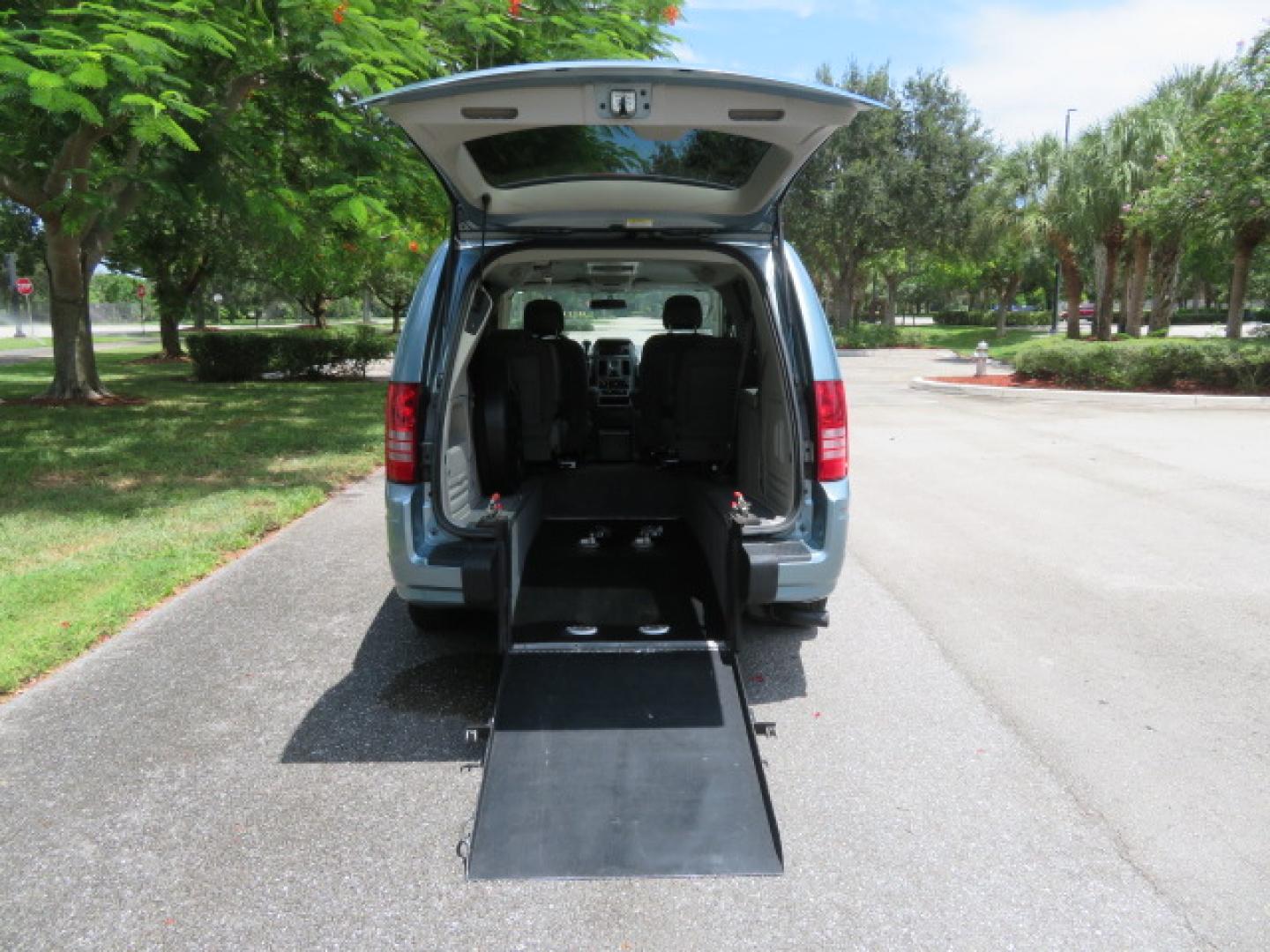 2010 Northsky Blue /Gray Chrysler Town & Country Touring (2A4RR5D16AR) with an 3.8L V6 OHV 12V engine, 6A transmission, located at 4301 Oak Circle #19, Boca Raton, FL, 33431, (954) 561-2499, 26.388472, -80.084045 - Just Traded In! 2010 Chrysler Town & Country Rear-Entry Wheelchair Van ? AFFORDABLE WHEELCHAIR ACCESSIBILITY FROM SUPREME MOTORS & MOBILITY! Looking for an affordable rear-entry wheelchair van without spending the price of a brand-new conversion? This 2010 Chrysler Town & Country Rear Entry- Photo#44