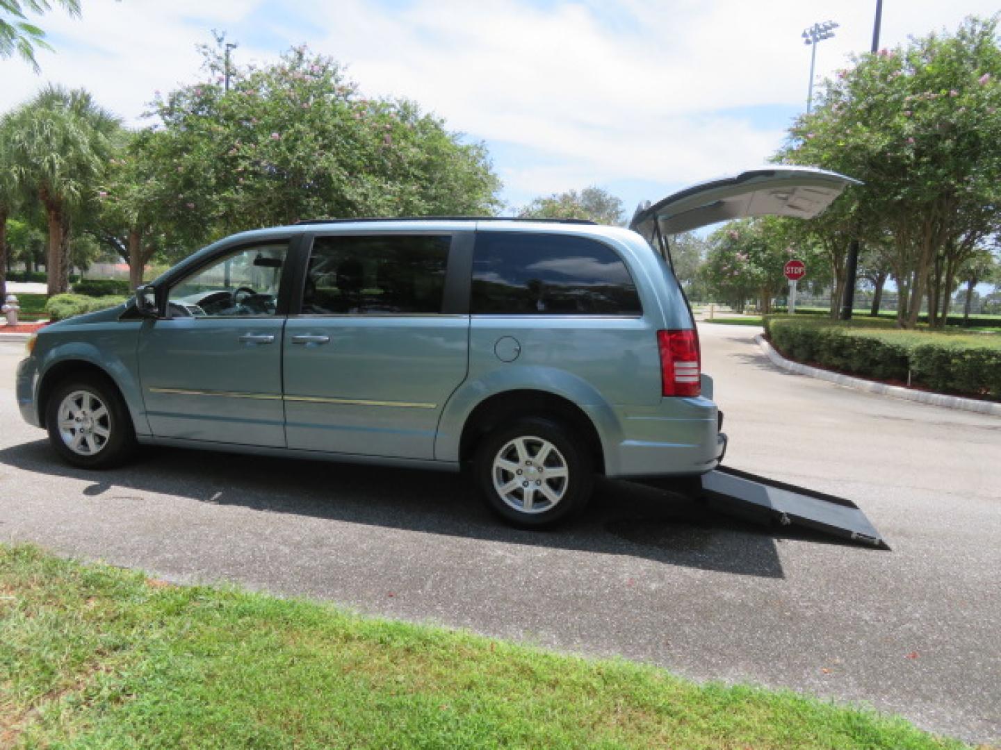 2010 Northsky Blue /Gray Chrysler Town & Country Touring (2A4RR5D16AR) with an 3.8L V6 OHV 12V engine, 6A transmission, located at 4301 Oak Circle #19, Boca Raton, FL, 33431, (954) 561-2499, 26.388472, -80.084045 - Just Traded In! 2010 Chrysler Town & Country Rear-Entry Wheelchair Van ? AFFORDABLE WHEELCHAIR ACCESSIBILITY FROM SUPREME MOTORS & MOBILITY! Looking for an affordable rear-entry wheelchair van without spending the price of a brand-new conversion? This 2010 Chrysler Town & Country Rear Entry- Photo#47