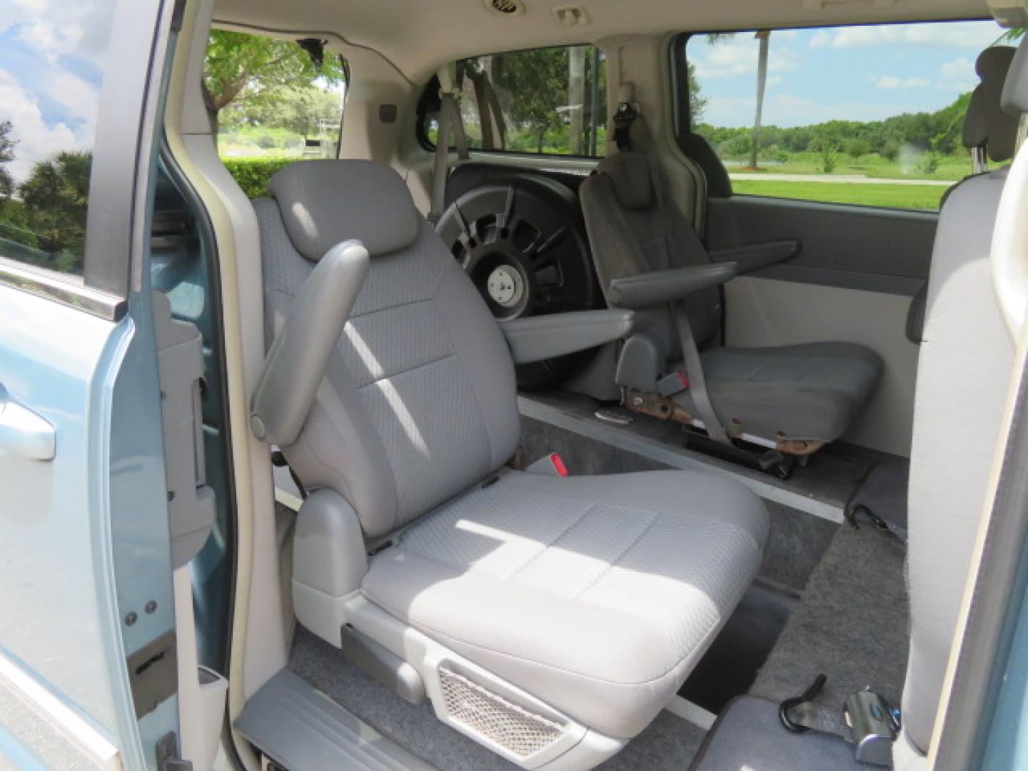 2010 Northsky Blue /Gray Chrysler Town & Country Touring (2A4RR5D16AR) with an 3.8L V6 OHV 12V engine, 6A transmission, located at 4301 Oak Circle #19, Boca Raton, FL, 33431, (954) 561-2499, 26.388472, -80.084045 - Just Traded In! 2010 Chrysler Town & Country Rear-Entry Wheelchair Van ? AFFORDABLE WHEELCHAIR ACCESSIBILITY FROM SUPREME MOTORS & MOBILITY! Looking for an affordable rear-entry wheelchair van without spending the price of a brand-new conversion? This 2010 Chrysler Town & Country Rear Entry- Photo#58