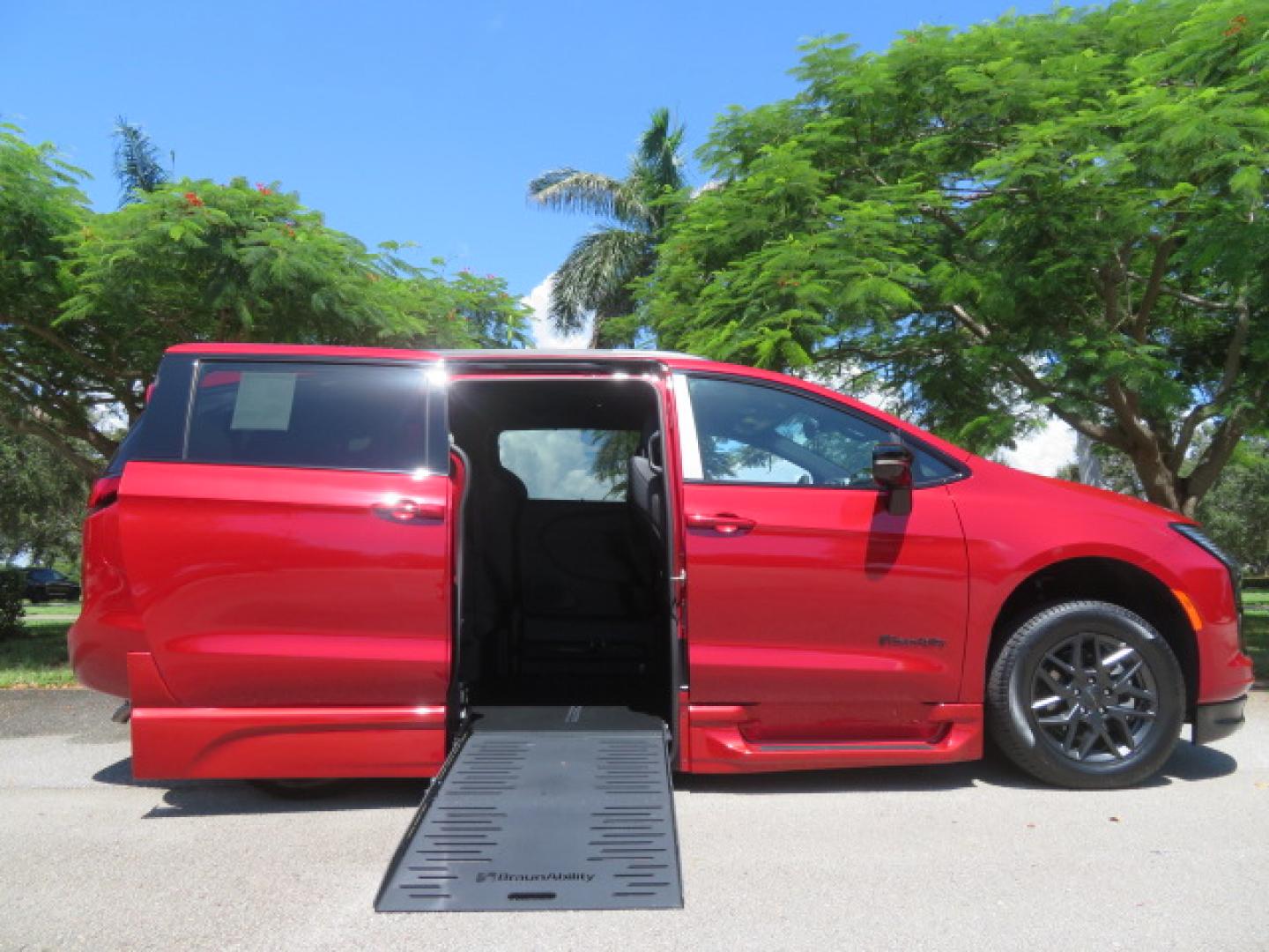 2027 Red /Black CHRYSLER Pacifica Sport (2C4RC1BG4VR) , located at 4301 Oak Circle #19, Boca Raton, FL, 33431, (954) 561-2499, 26.388472, -80.084045 - ? BRAND NEW 2027 CHRYSLER PACIFICA SELECT SPORT — BRAUNABILITY XT WHEELCHAIR CONVERSION ? ? RED HOT PEARL • S APPEARANCE PACKAGE ? ? THE NEW STANDARD IN WHEELCHAIR ACCESSIBILITY, COMFORT & STYLE! Looking for a BRAND NEW wheelchair accessible van with bold styling, premium comfort, and industr- Photo#43