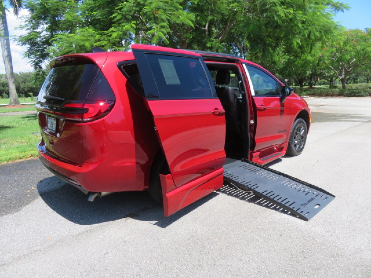 2027 Red /Black CHRYSLER Pacifica Sport (2C4RC1BG4VR) , located at 4301 Oak Circle #19, Boca Raton, FL, 33431, (954) 561-2499, 26.388472, -80.084045 - ? BRAND NEW 2027 CHRYSLER PACIFICA SELECT SPORT — BRAUNABILITY XT WHEELCHAIR CONVERSION ? ? RED HOT PEARL • S APPEARANCE PACKAGE ? ? THE NEW STANDARD IN WHEELCHAIR ACCESSIBILITY, COMFORT & STYLE! Looking for a BRAND NEW wheelchair accessible van with bold styling, premium comfort, and industr- Photo#50