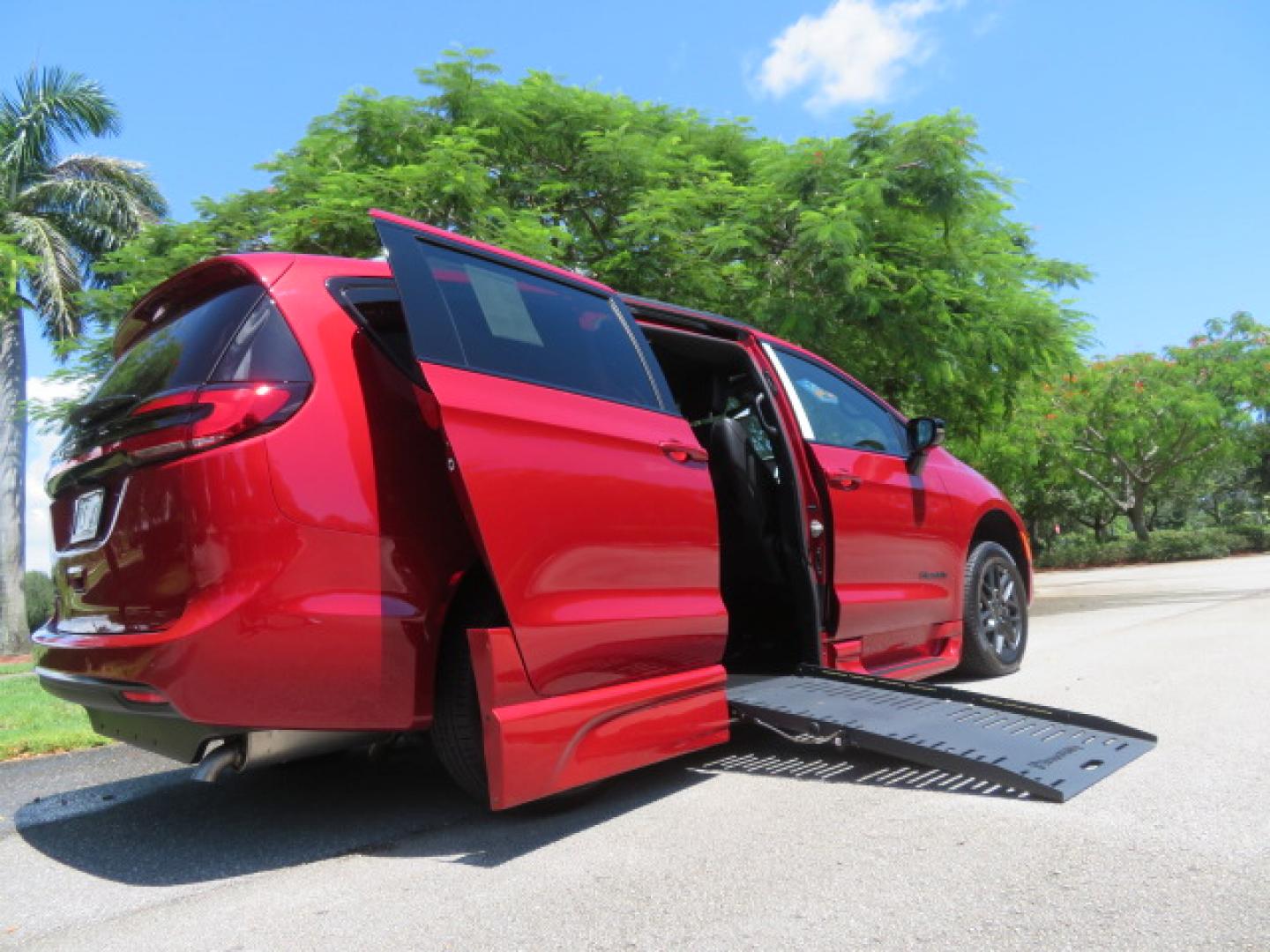 2027 Red /Black CHRYSLER Pacifica Sport (2C4RC1BG4VR) , located at 4301 Oak Circle #19, Boca Raton, FL, 33431, (954) 561-2499, 26.388472, -80.084045 - ? BRAND NEW 2027 CHRYSLER PACIFICA SELECT SPORT — BRAUNABILITY XT WHEELCHAIR CONVERSION ? ? RED HOT PEARL • S APPEARANCE PACKAGE ? ? THE NEW STANDARD IN WHEELCHAIR ACCESSIBILITY, COMFORT & STYLE! Looking for a BRAND NEW wheelchair accessible van with bold styling, premium comfort, and industr- Photo#49