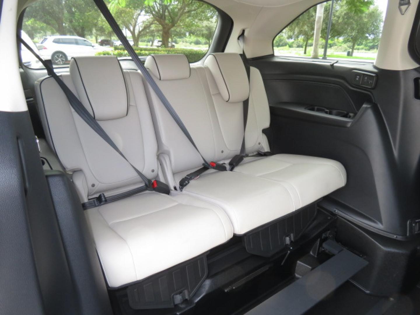 2026 Silver /Light Gray Honda Odyssey Touring (5FNRL6H80TB) with an 3.5L V6 SOHC 24V engine, Automatic transmission, located at 4301 Oak Circle #19, Boca Raton, FL, 33431, (954) 561-2499, 26.388472, -80.084045- Photo#48