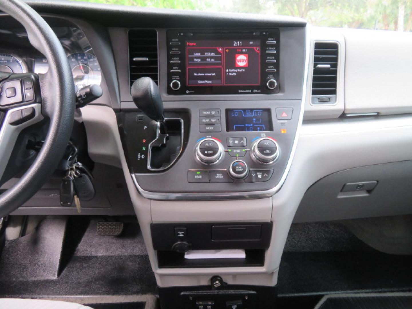 2018 Silver /Gray Toyota Sienna LE 8-Passenger (5TDKZ3DC7JS) with an 3.5L V6 EFI DOHC 24V engine, 8A transmission, located at 4301 Oak Circle #19, Boca Raton, FL, 33431, (954) 561-2499, 26.388472, -80.084045 - ? 2018 TOYOTA SIENNA POWER SIDE-ENTRY WHEELCHAIR VAN — IMMACULATE! ?? Looking for a clean, reliable Toyota Sienna handicap wheelchair van? This one deserves a serious look! ? 2018 Toyota Sienna ? Power Side-Entry Wheelchair Conversion ? Immaculate Condition Inside & Out ? Clean Carfax ? Clea- Photo#44